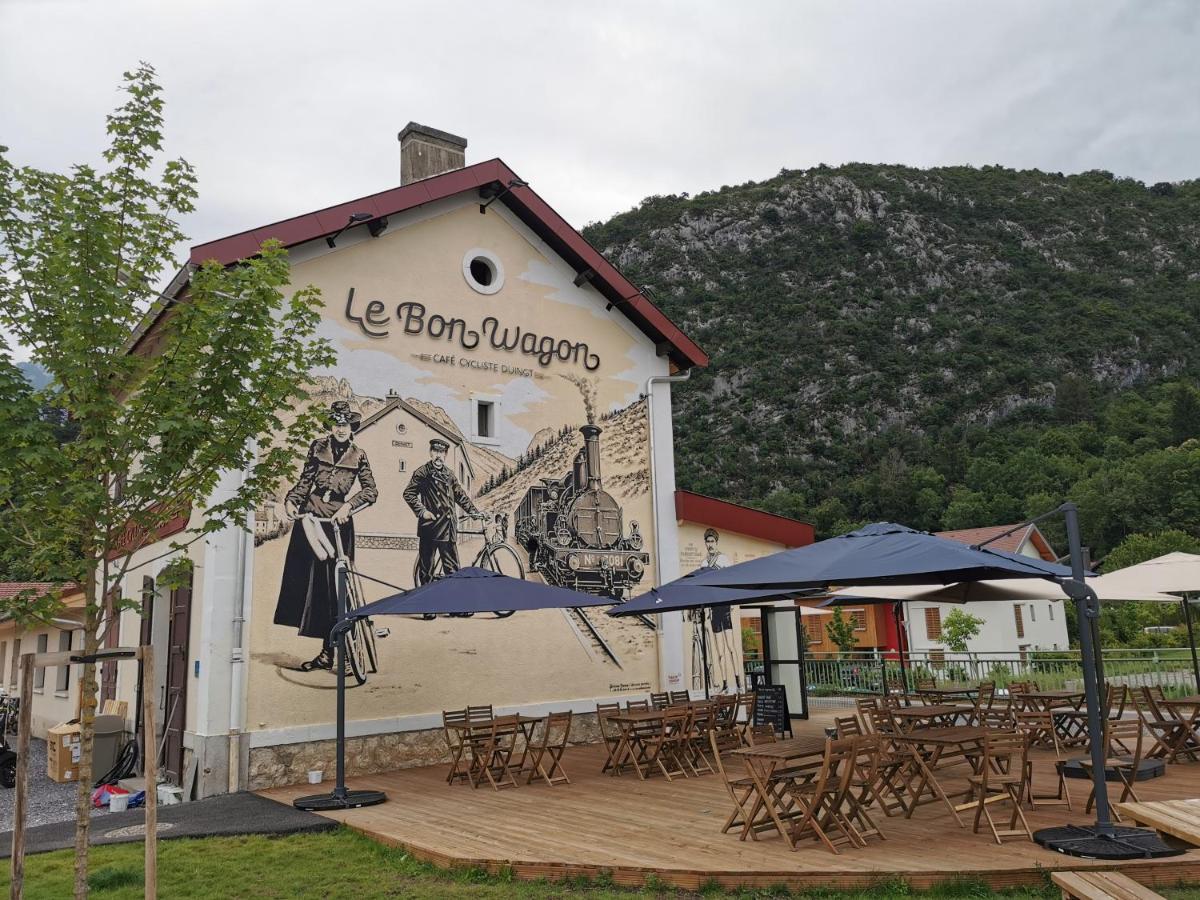 Lac Annecy Plage Privee, Duplex Baie Des Voiles Duingt Exterior foto